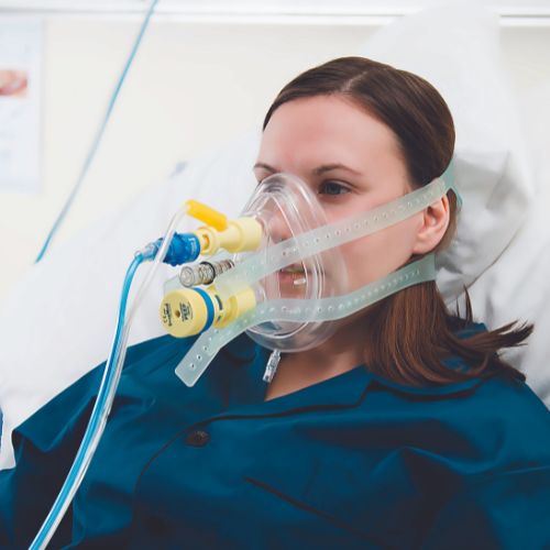High flow CPAP mask Ventumask 30
