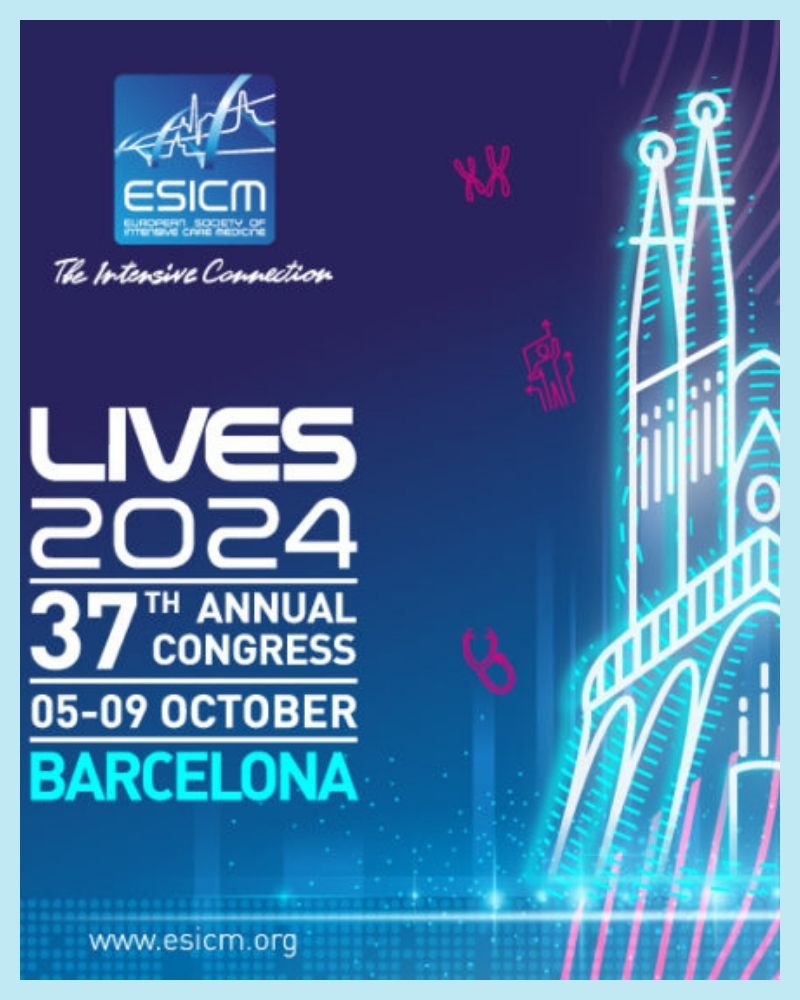 H Therasys θα βρίσκεται στην Βαρκελώνη στο 37ο Ετήσιο Συνέδριο ESICM (10.2024)